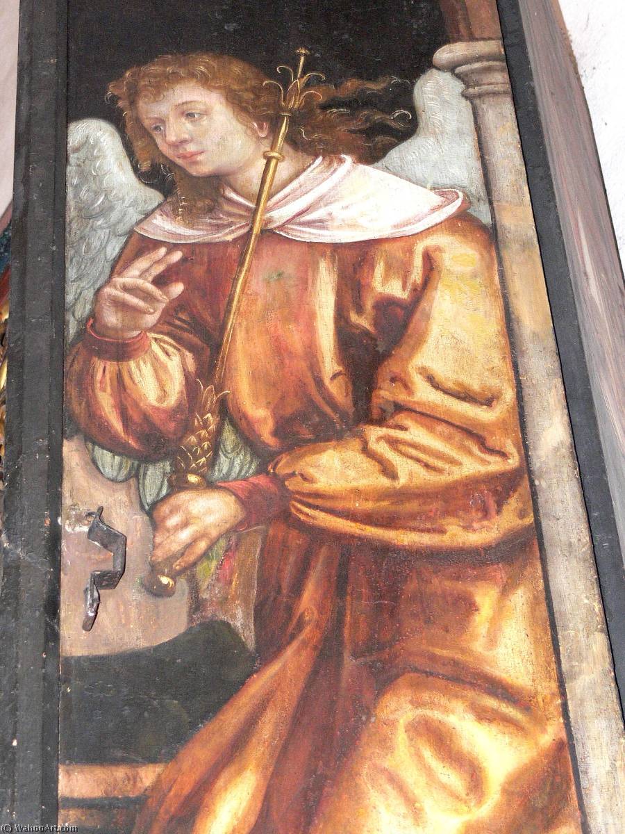 Museum Art Reproductions Annunciation (detail), 1520 by Hans Süss Von