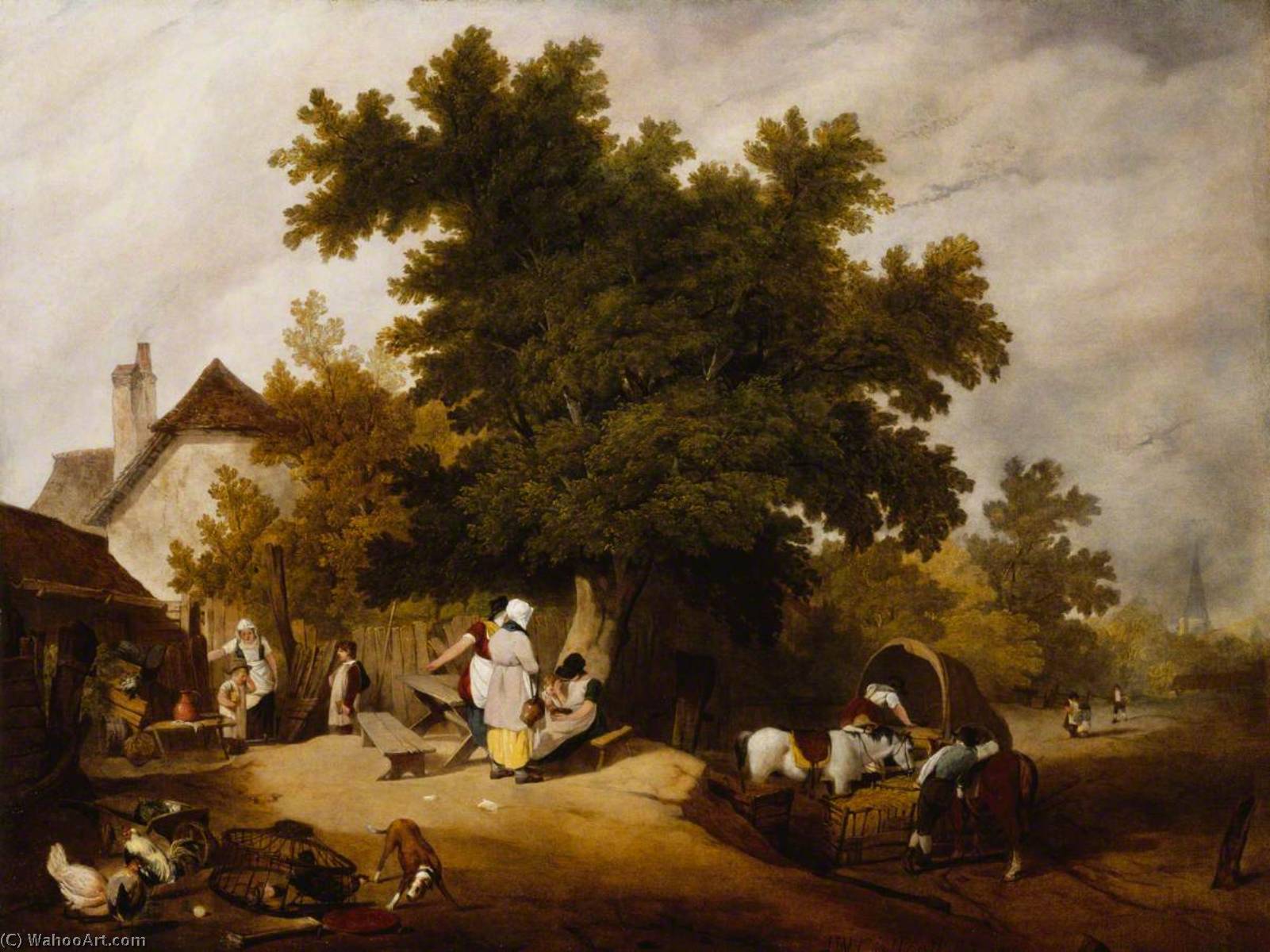 Kunstreproduktionen 1810 von Augustus Wall Callcott