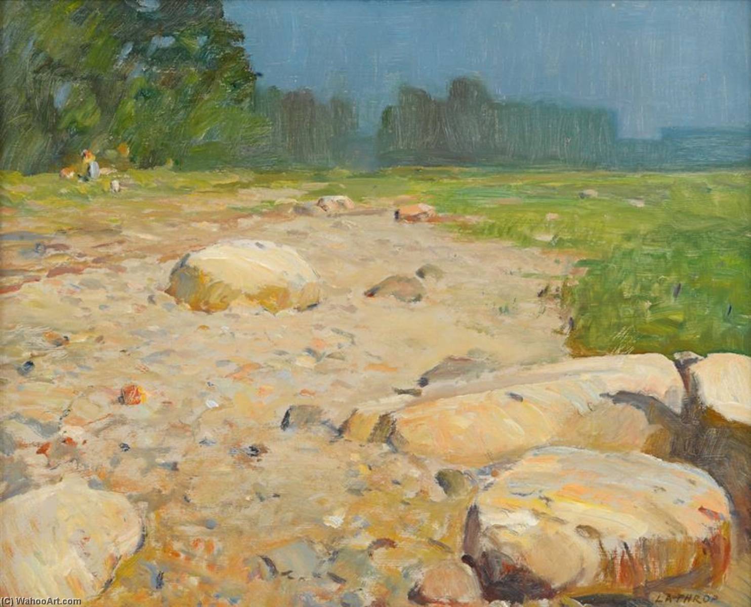 Grabados De Calidad Del Museo Lloyd Harbor Beach, Long Island de