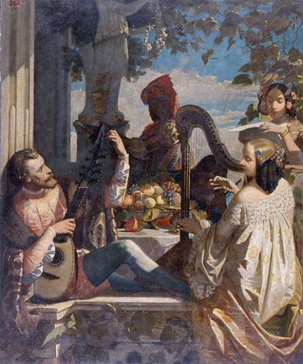 Pedir Reproducciones De Arte Le Prélude de Faustin Besson (1821-1882 ...