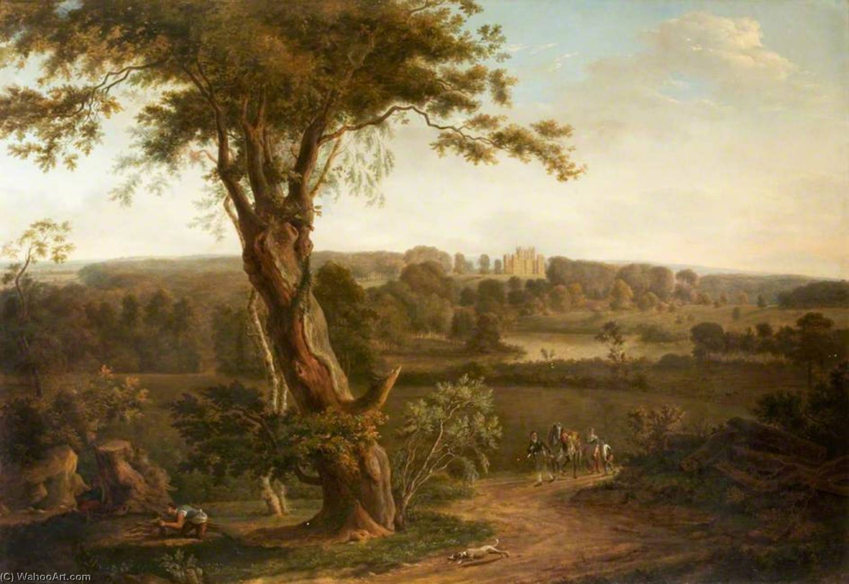 Reproductions De Peintures Wollaton Hall Park, Nottingham, 1795 de