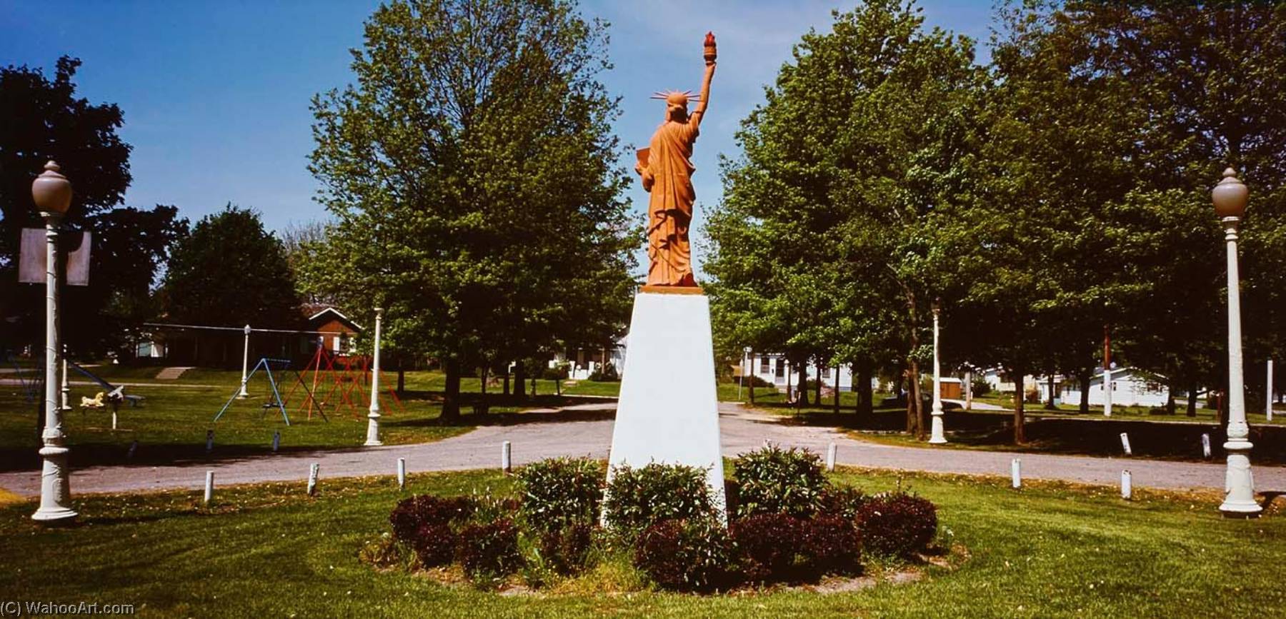 Art Reproductions Statue of Liberty, Salisbury, Missouri, from the