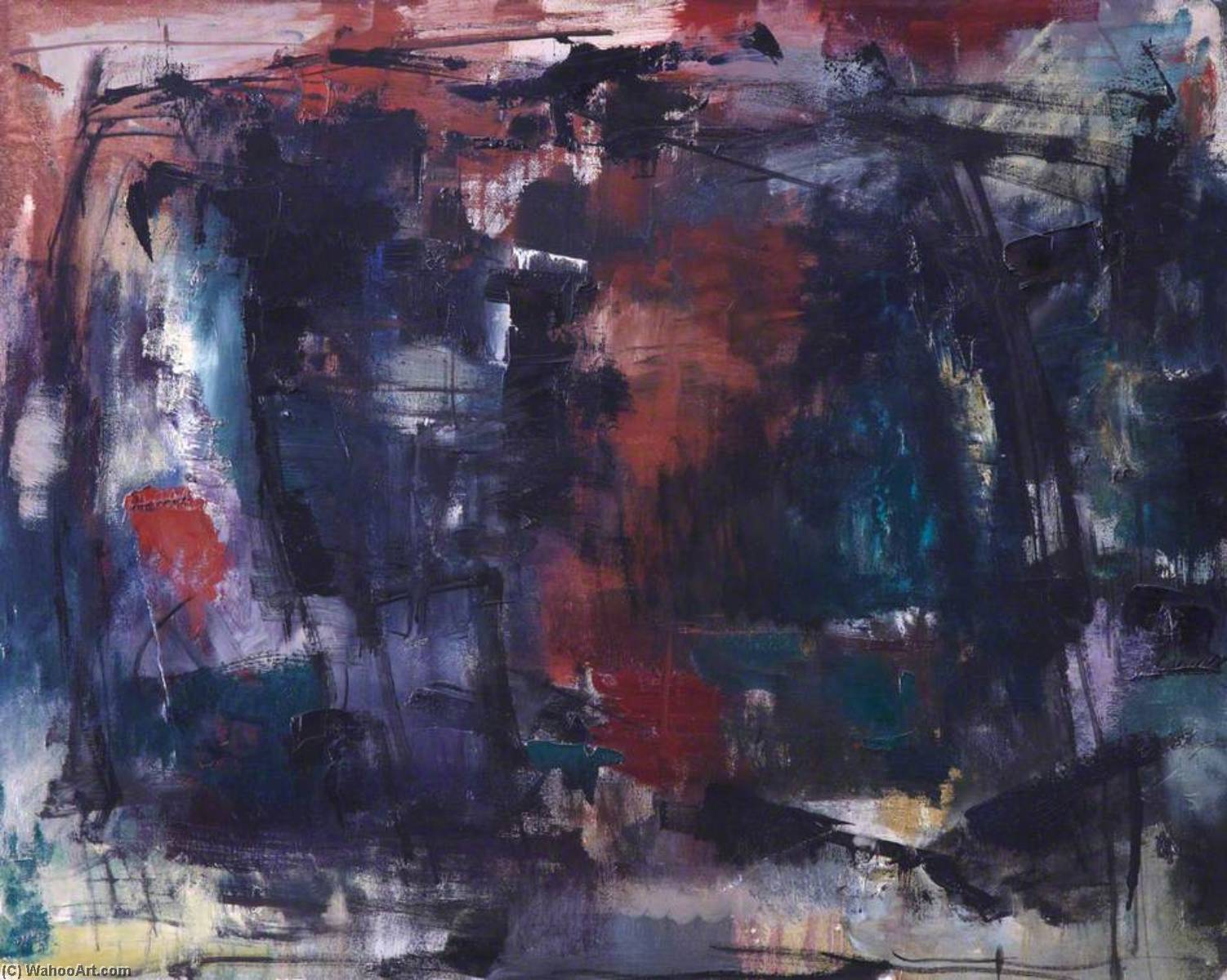 Artwork Replica Composition by William Johnstone (Inspired By) (1897