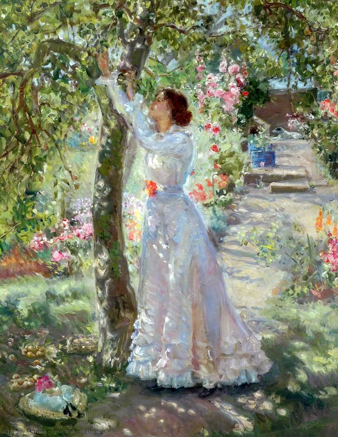 Museum Art Reproductions The Garden, 1899 by Ethel Walker