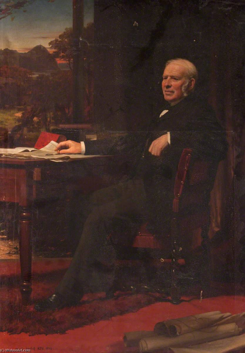 Reproduções De Pinturas John McMillan por Norman Macbeth (1821-1888 ...