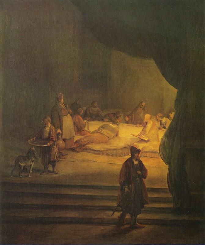 Artwork Replica The Last Supper by Aert De Gelder (1645-1645 ...