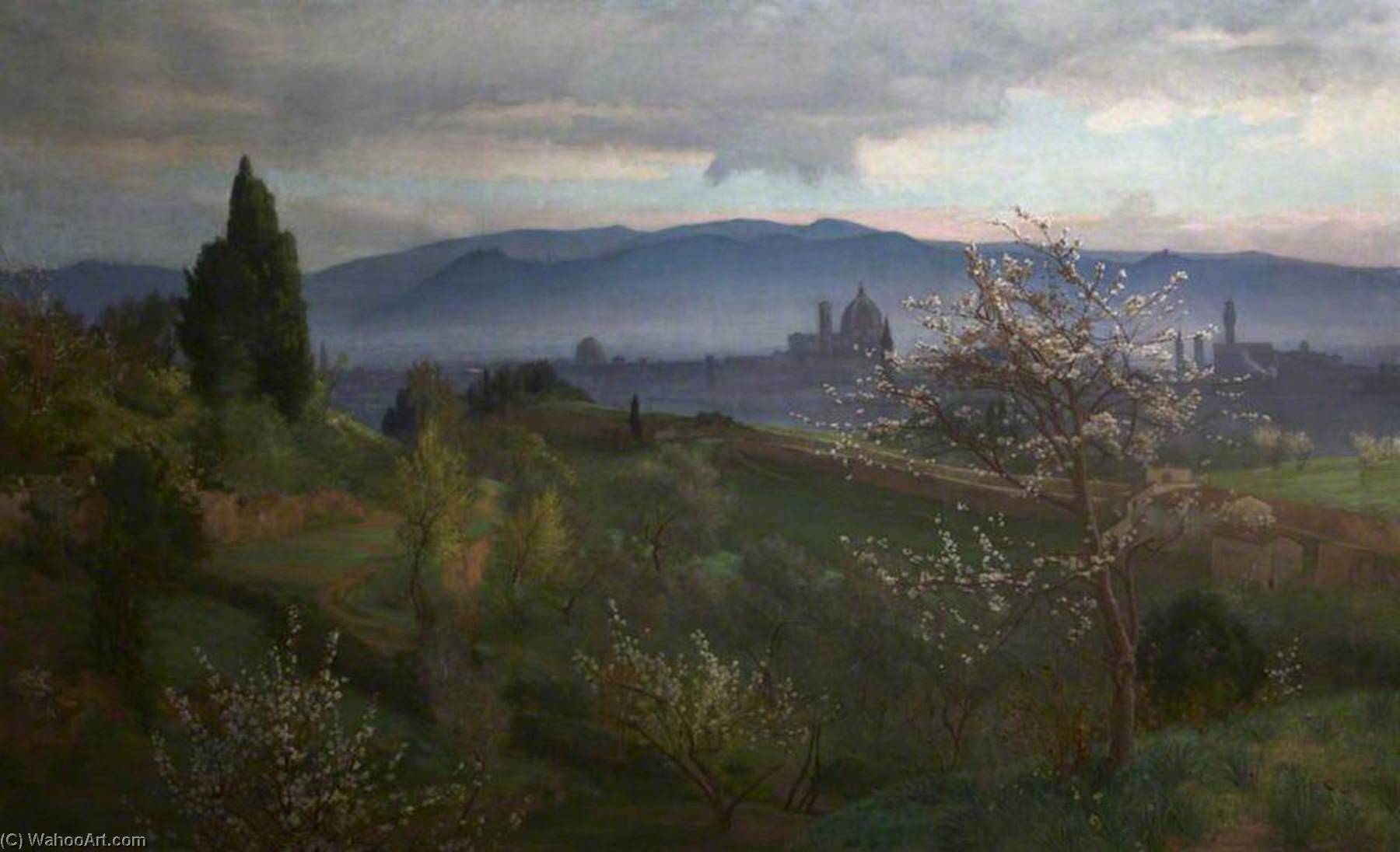 Reproduções De Arte Florença na Primavera, 1897 por Matthew Ridley ...