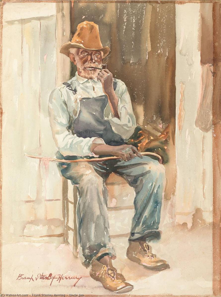 Museum Kunstreproduktionen Onkel Jim, 1928 von Frank Stanley Herring