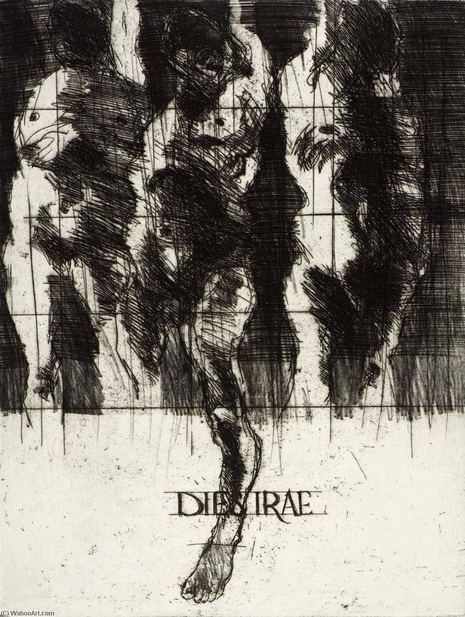 Buy Museum Art Reproductions Dies Irae VII, from the portfolio Murder ...