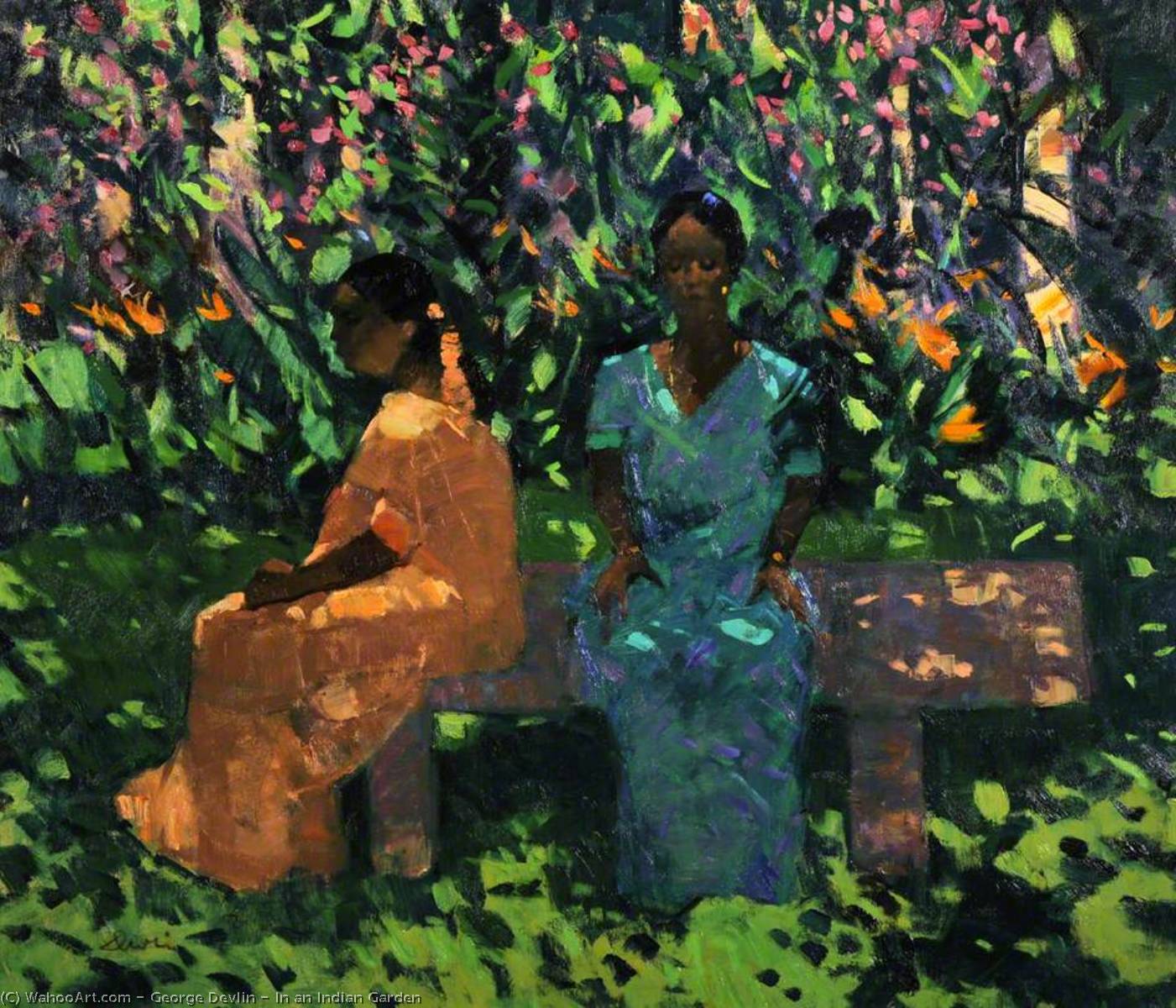 In an Indian Garden by Devlin (19372014) Devlin