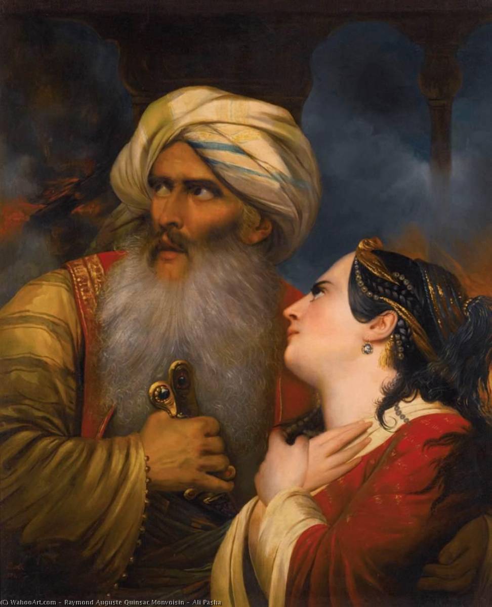 Grabados De Calidad Del Museo Ali Pasha, 1846 de Raymond Auguste