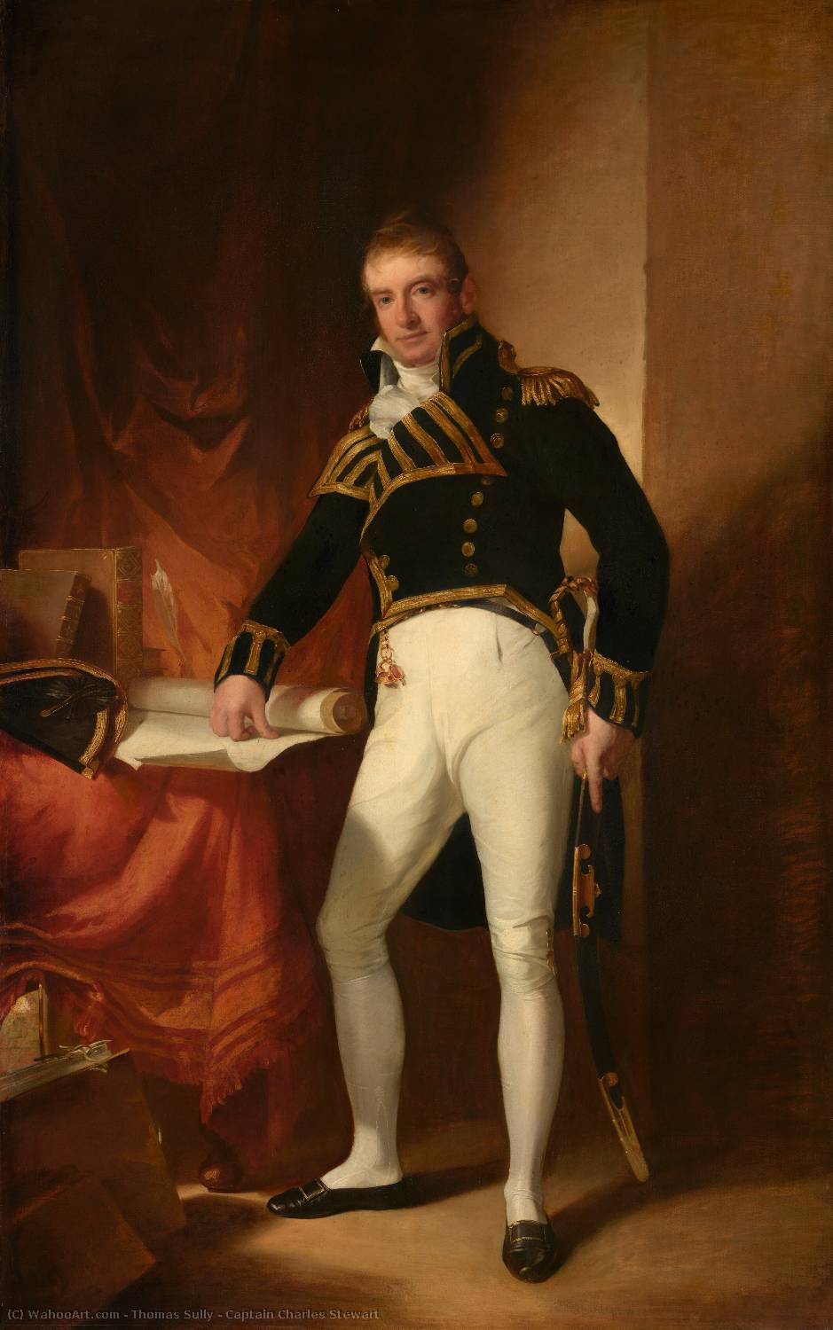 Reproductions De Qualité Musée Capitaine Charles Stewart, 1812 de ...