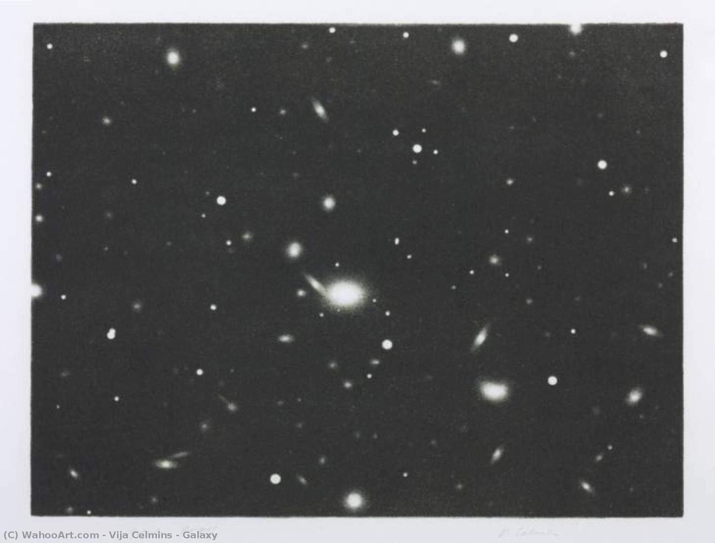 Galaxy, 1975 de Vija Celmins Vija Celmins