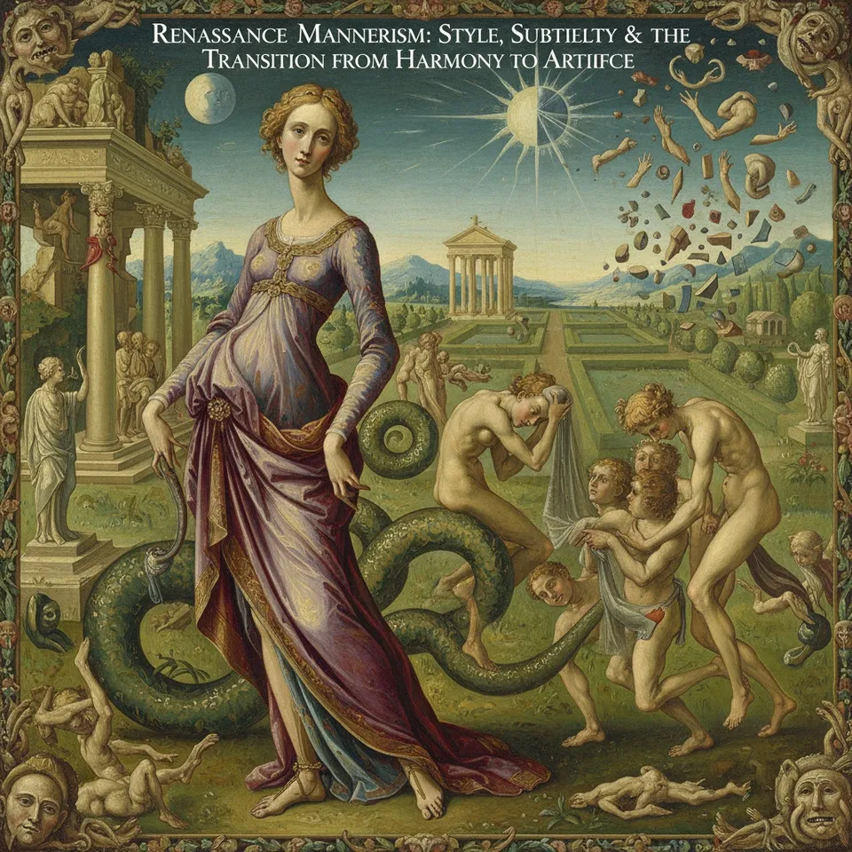 Renaissance Mannerism: Style, Subtlety & the Transition from Harmony to Artifice