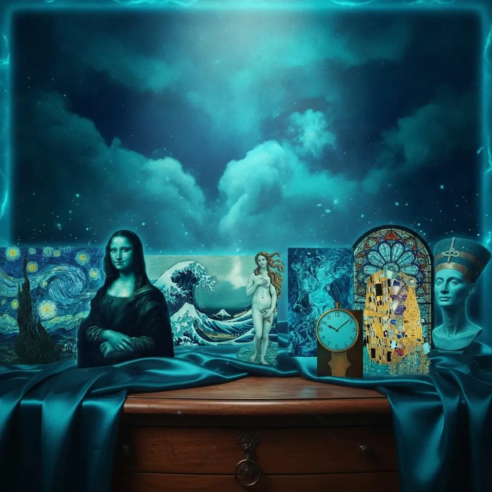 10 Masterpieces Drenched in Stunning Teal Tones