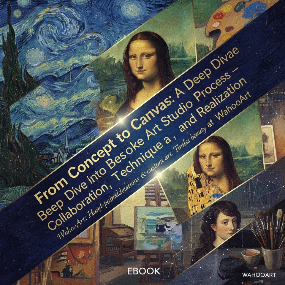 From Concept to Canvas: A Deep Dive into the Bespoke Art Studio Process – Collaboration, Technique, and Realization at WahooArt