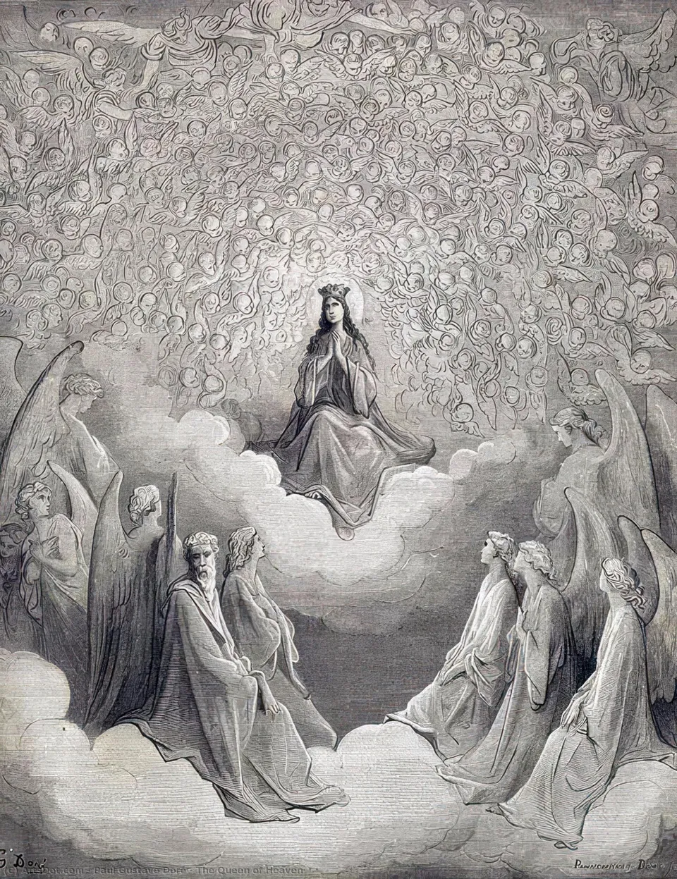 Dronningen Av Himmelene — Gustave Doré