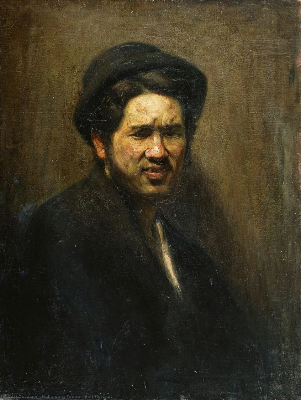Autorretrato — Nakamura Tsune
