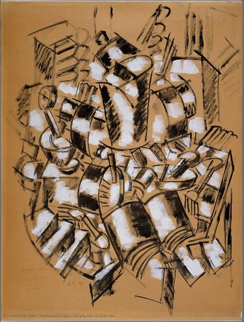 Study For A Still Life — Fernand Léger