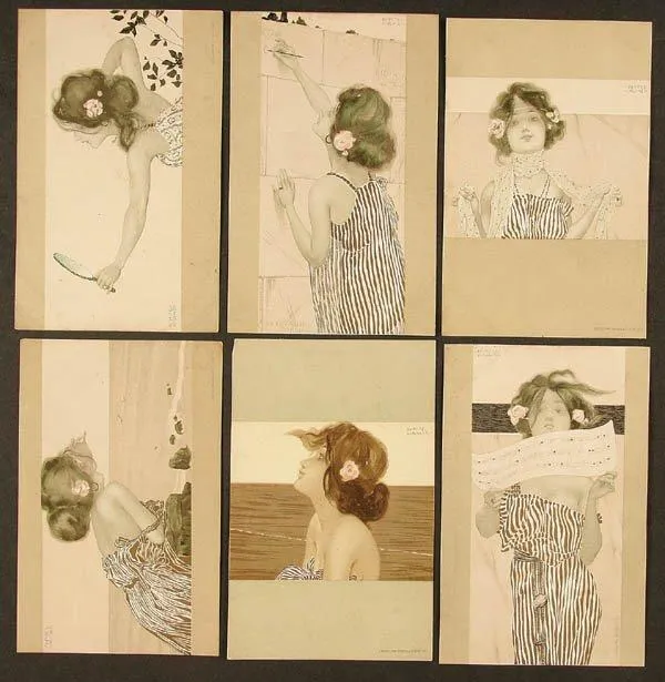 Girls Between Brown-green Borders — 拉斐尔·克尼查