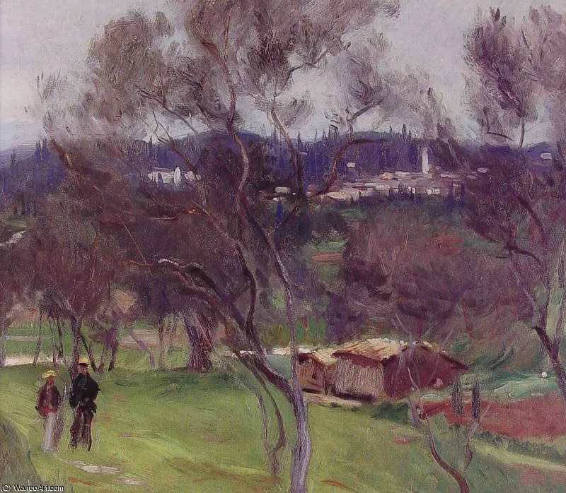 Olive Trees Corfu — 约翰·辛格·萨金特