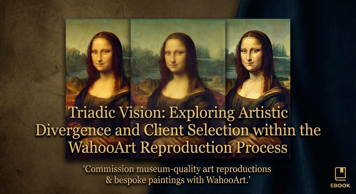 Triadic Vision: Exploring Artistic Divergence and Client Selection within the WahooArt Reproduction Process