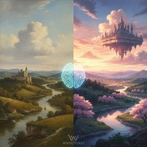 Level Up Your Art: Transform Photos into High-Octane Action Anime Masterpieces with WahooArt's AI-Driven Oil Painting Mastery