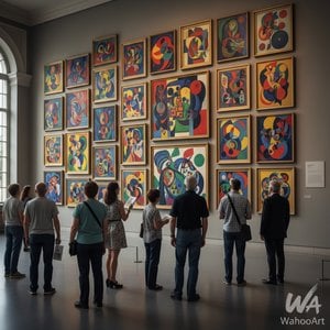 の複製画をご注文ください。 Fifty Abstract Paintings Which as Seen