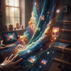The New Avant-Garde: Transforming Digital Memories into Bespoke AI-Textured Textile Masterpieces