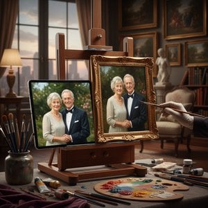 F.A.Q.: Trasformare i Ricordi in Arte: Cosa Aspettarsi dal Processo 'Dipingi da Foto'