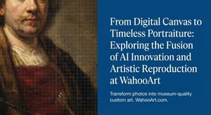 Dalla Tela Digitale al Ritratto Senza Tempo: Esplorando la Fusione tra Innovazione dell'IA e Riproduzione Artistica