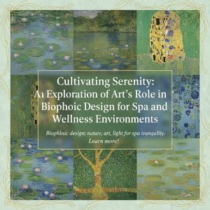 Kultivierung der Ruhe: Eine Erkundung der Rolle der Kunst im biophilen Design für Spa- und Wellnessumgebungen