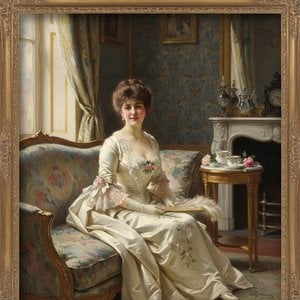 Alfred Stevens: Capturing Parisian Elegance & Fin-de-Siècle Intimacy