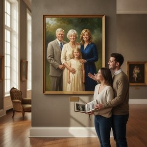 Capturing Lineage: Heirloom Portraiture & the Art of High-Detail Realism