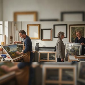 WahooArt.com F.A.Q.: Professional Framing & Gallery Wrap Options for Collectors