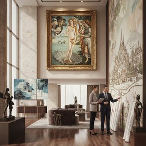 Transforming Hotel Spaces with Timeless Art: A Designer's Guide to Reproduction Fidelity & Customization at WahooArt.com