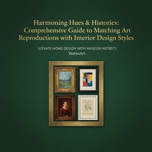 Harmonizing Hues & Histories: A Comprehensive Guide to Matching Art Reproductions with Interior Design Styles