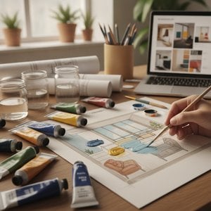 Gouache Guide: Mastering the Opaque Power of Water-Based Paint for Professional Interior Design