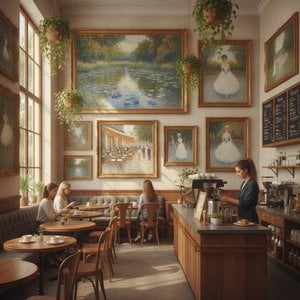 The Art of Atmosphere: Transforming Your Coffee Shop with Timeless Impressionist Masterpieces