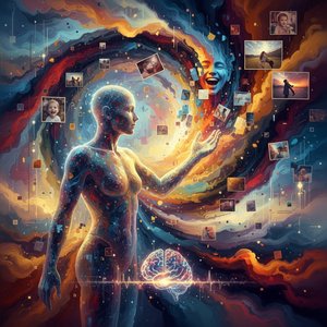 L'Écho de la Sensibilité : Réappropriation des Souvenirs à Travers l'Abstraction Expressionniste Assistée par Intelligence Artificielle
