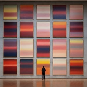 複製画を購入する ホワイト・センター - マーク・ロスコ