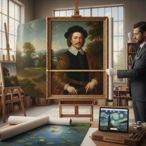 WahooArt.com F.A.Q.: Bespoke Sizing & Background Extension for the Discerning Collector