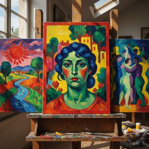 The Fauvist Spark: Exploring Artistic Innovation & Emotional Expression in 1905 Paintings