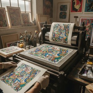 Beyond the Print: The High-Impact World of Lithography & Graphic Art