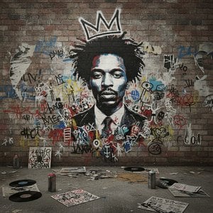 Basquiat & Raw Pop: The Unfiltered Energy of Neo-Expressionism and the Legacy of Urban Rebellion