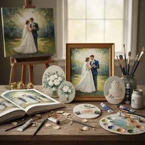 A Legacy of Love: Transforming Wedding Memories into Bespoke Hand-Painted Masterpieces