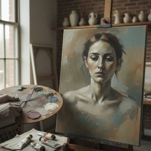 The Subdued Palette: Emotional Resonance & Aesthetic Impact of Muted Tones in Art