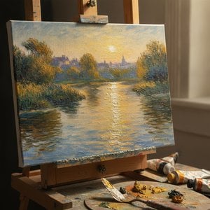 The Soul of Impressionism: Why Oil on Canvas Captures Eternal Light and Timeless Emotion