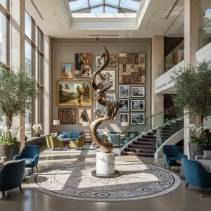 Ajattoman taiteen luominen hotellitiloihin: Opas sisustussuunnittelijoille