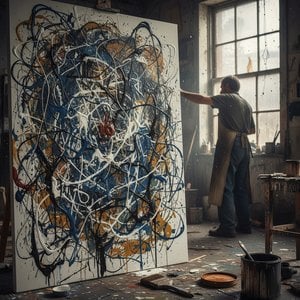 Paul Jackson Pollock: A Radical Departure – Exploring Abstract Expressionism's Pioneering Figure and His Enduring Legacy